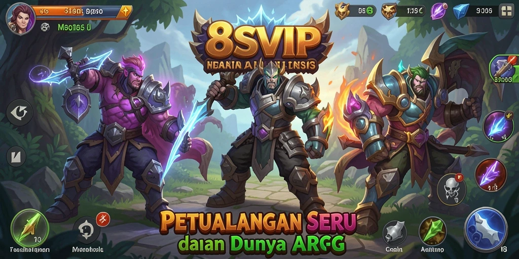 Tangkapan layar dari gameplay menegangkan di 8SVIP.