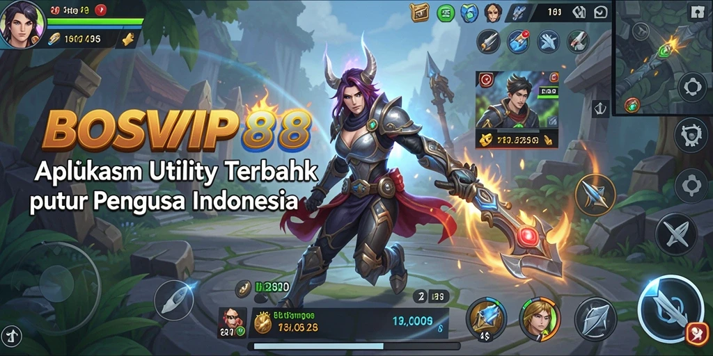Tampilan utama BOSVIP88 yang memudahkan penggunaan aplikasi Utility.