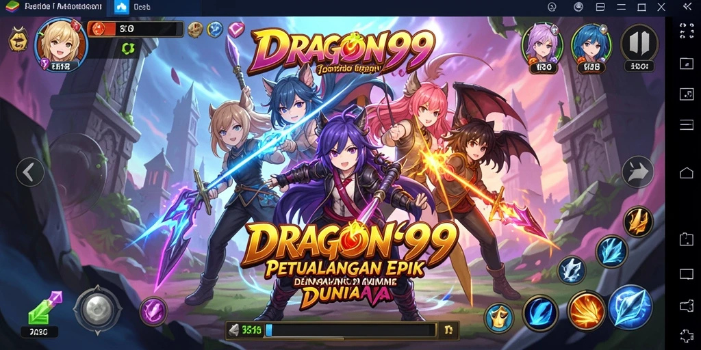 Tampilan gameplay DRAGON99 yang menarik dan penuh aksi.