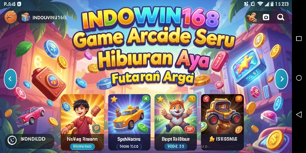 Screenshot menarik dari gameplay seru INDOWIN168 dalam genre Arcade.
