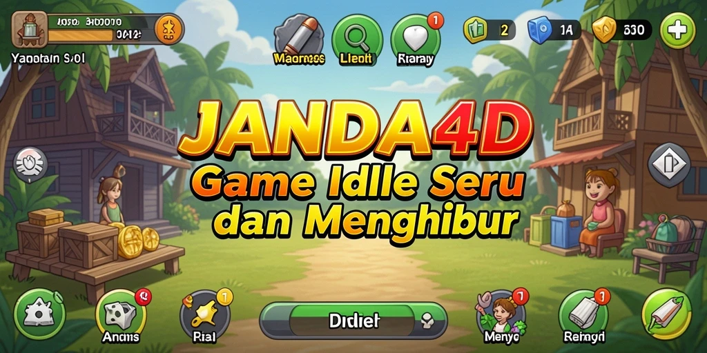 Screenshot gameplay JANDA4D menunjukkan serunya permainan Idle.
