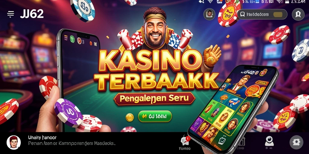 Tampilan gameplay kasino yang mendebarkan di JJ62.