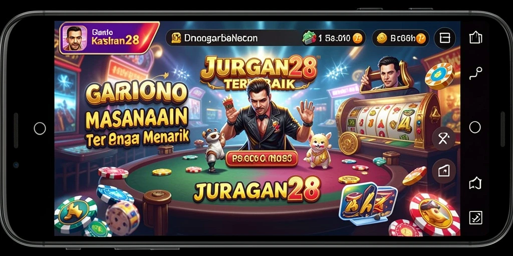 Screenshot gameplay menampilkan suasana seru permainan Kasino di JURAGAN28.