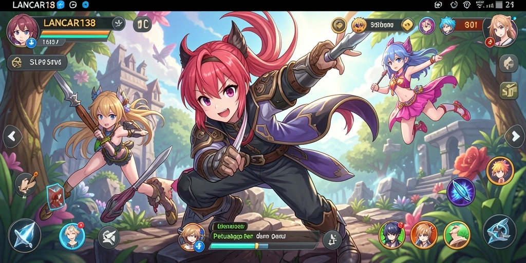 Gameplay seru dalam LANCAR138 yang penuh warna dan imajinasi.