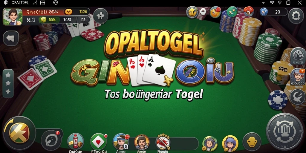 Tampilan gameplay QiuQiu yang seru di OPALTOGEL.
