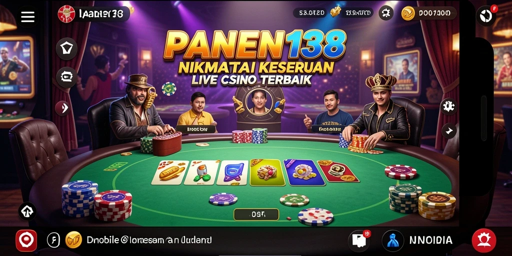 Grafis tajam dan dealer profesional di PANEN138 Live Casino.