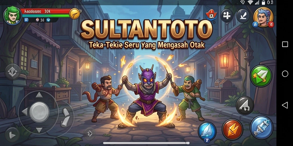 Tampilan gameplay SULTANTOTO yang menantang dan menarik.