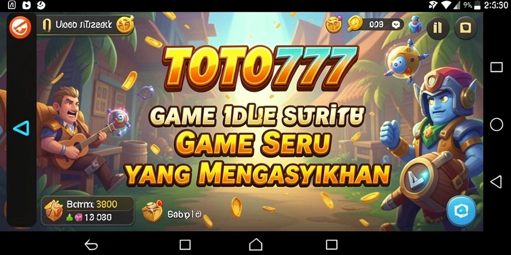 Tampilan menarik dari gameplay TOTO777 yang sederhana dan menyenangkan.