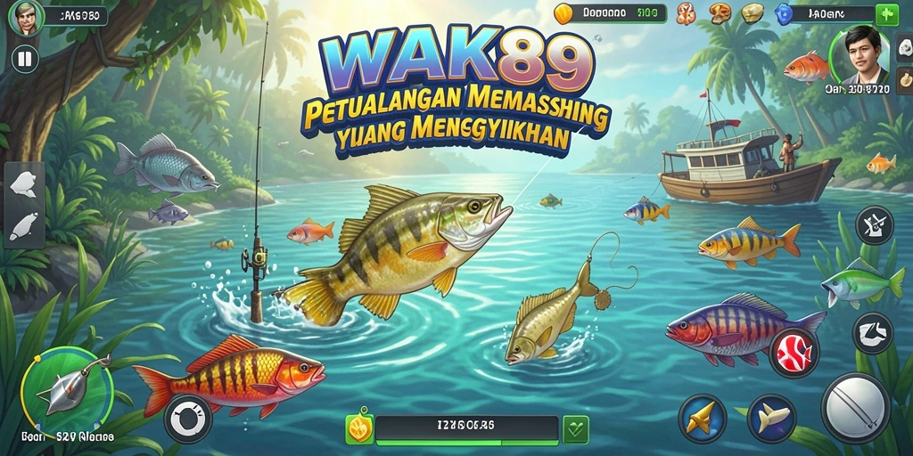 Tangkapan ikan besar dalam permainan WAK89 yang menakjubkan.