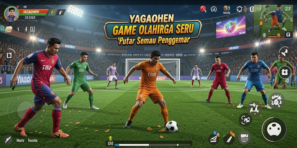 Tampilan gameplay seru dari YAGAOHEN yang menegangkan.